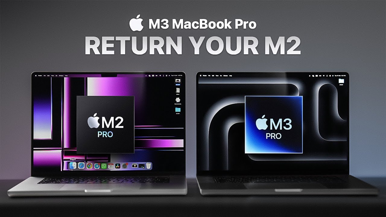 MacBook Pro M3 vs M2